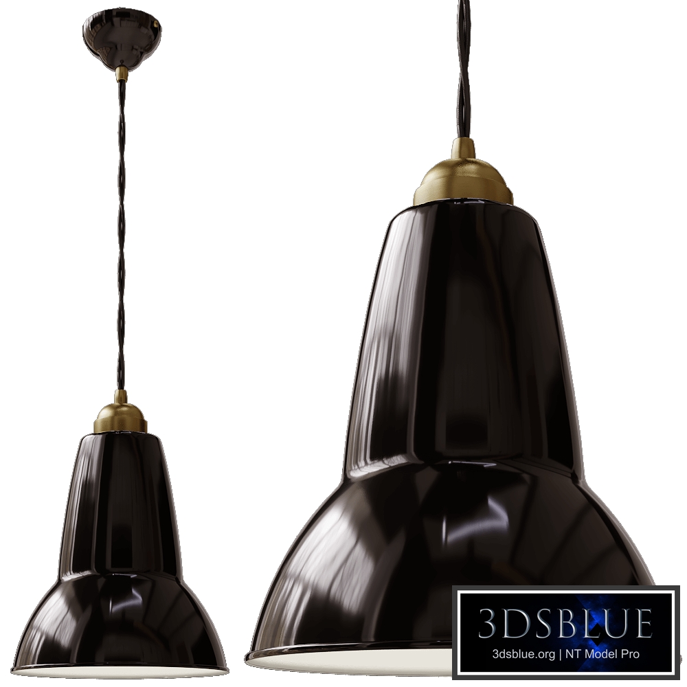 Pendant lamp Original 1227 Brass Midi